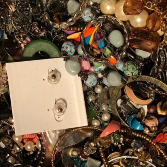 Jewelry Lot, Jewelry Grab Bag, Crafting, Repurpose - Picture 4 of 5